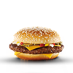 Qtr Pounder K D's Cheeseburger Burger 