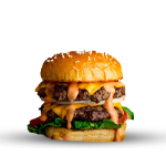 K D's Double Cheese Burger 